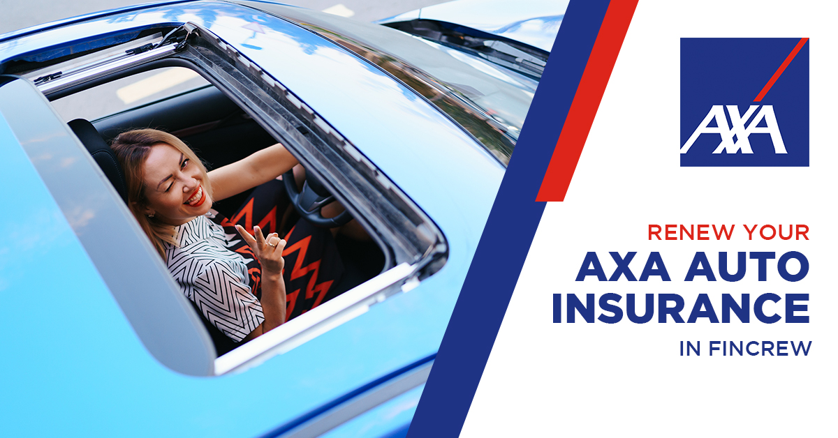 Renew Your AXA Auto Insurance In Fincrew